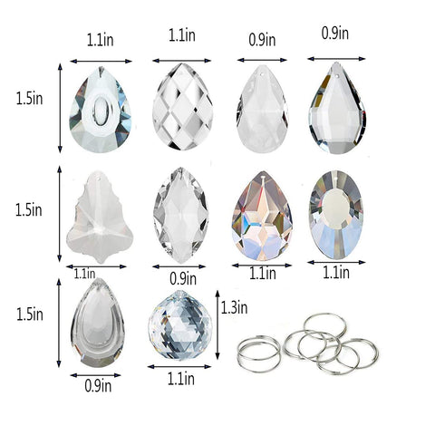 KANPURA maple-leaf crystal suncatcher adds festive sparkle to windows