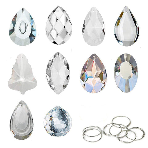 KANPURA marquise crystal pendant sparkles on curtains or chandeliers