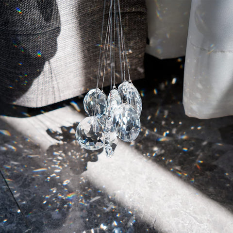 KANPURA old-pipa drop crystal sun catcher brightens windows