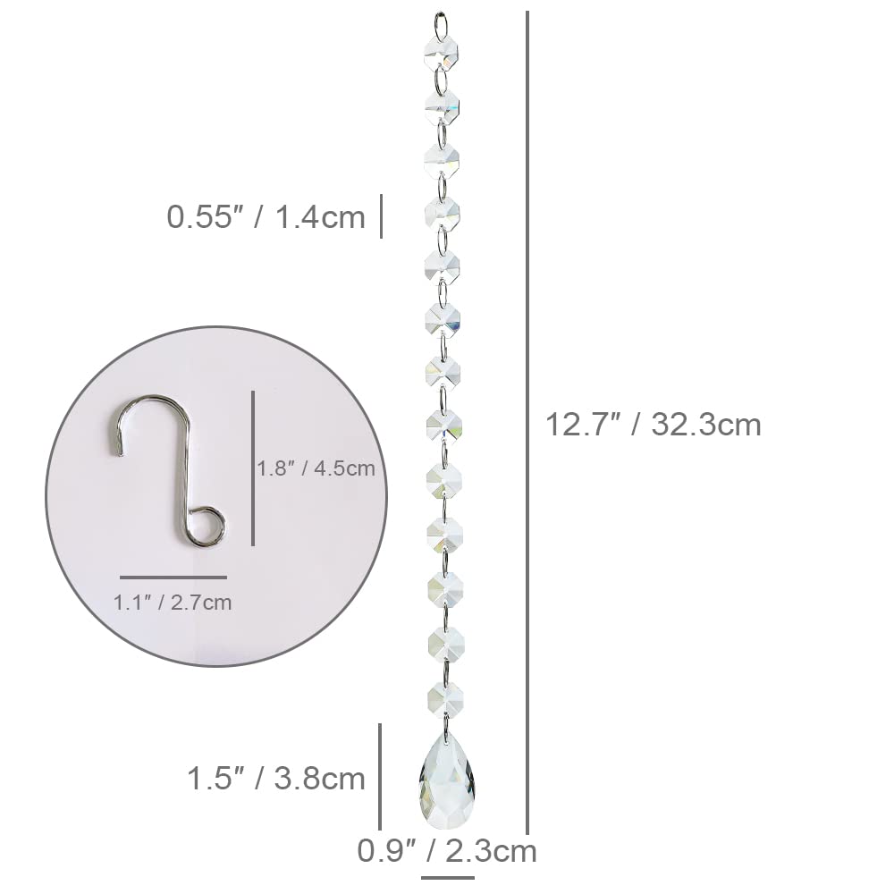 KANPURA stainless jump rings enable easy hanging with secure support.