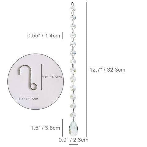 KANPURA stainless jump rings enable easy hanging with secure support.
