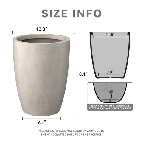 kante modern concrete planter designed for durable indoor-outdoor use and easy maintenance