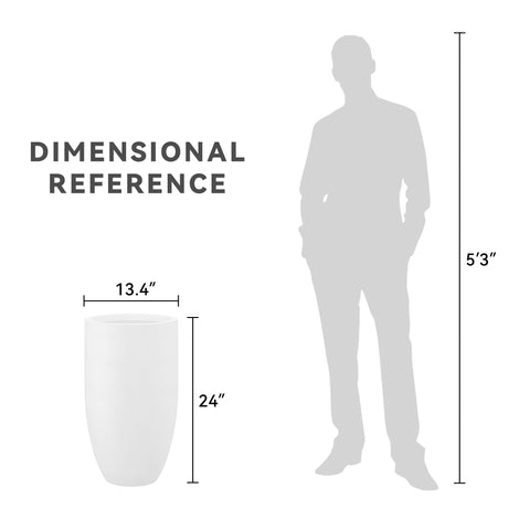 Kante modern planter ideal for shelves, patios, and garden corners.
