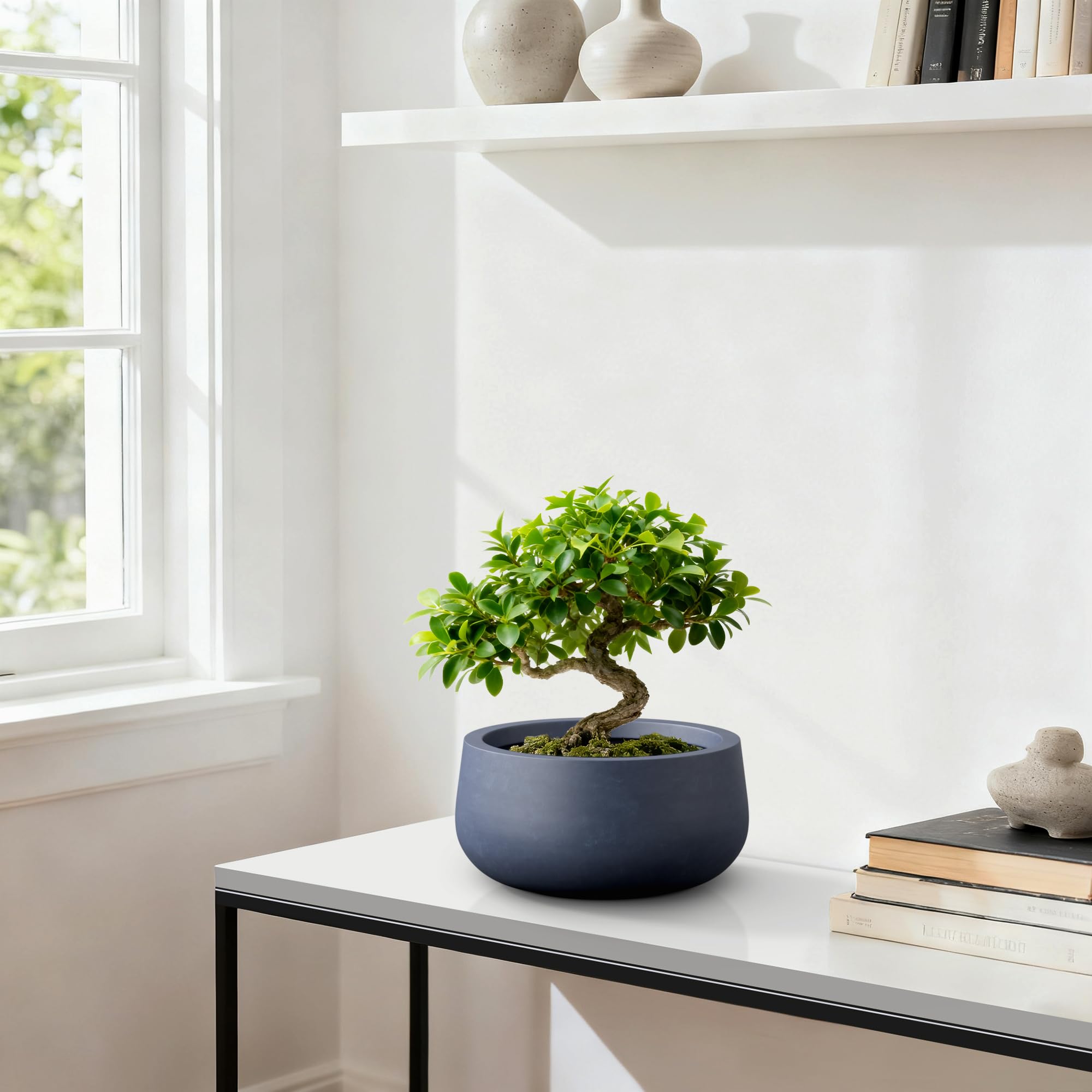 Kante outdoor-indoor garden pot suits porches and patios with style.