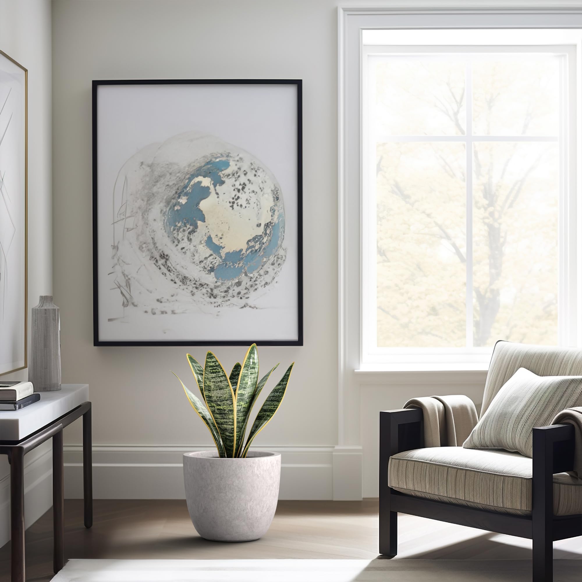 Kante textured surface enhances contemporary and traditional decor
