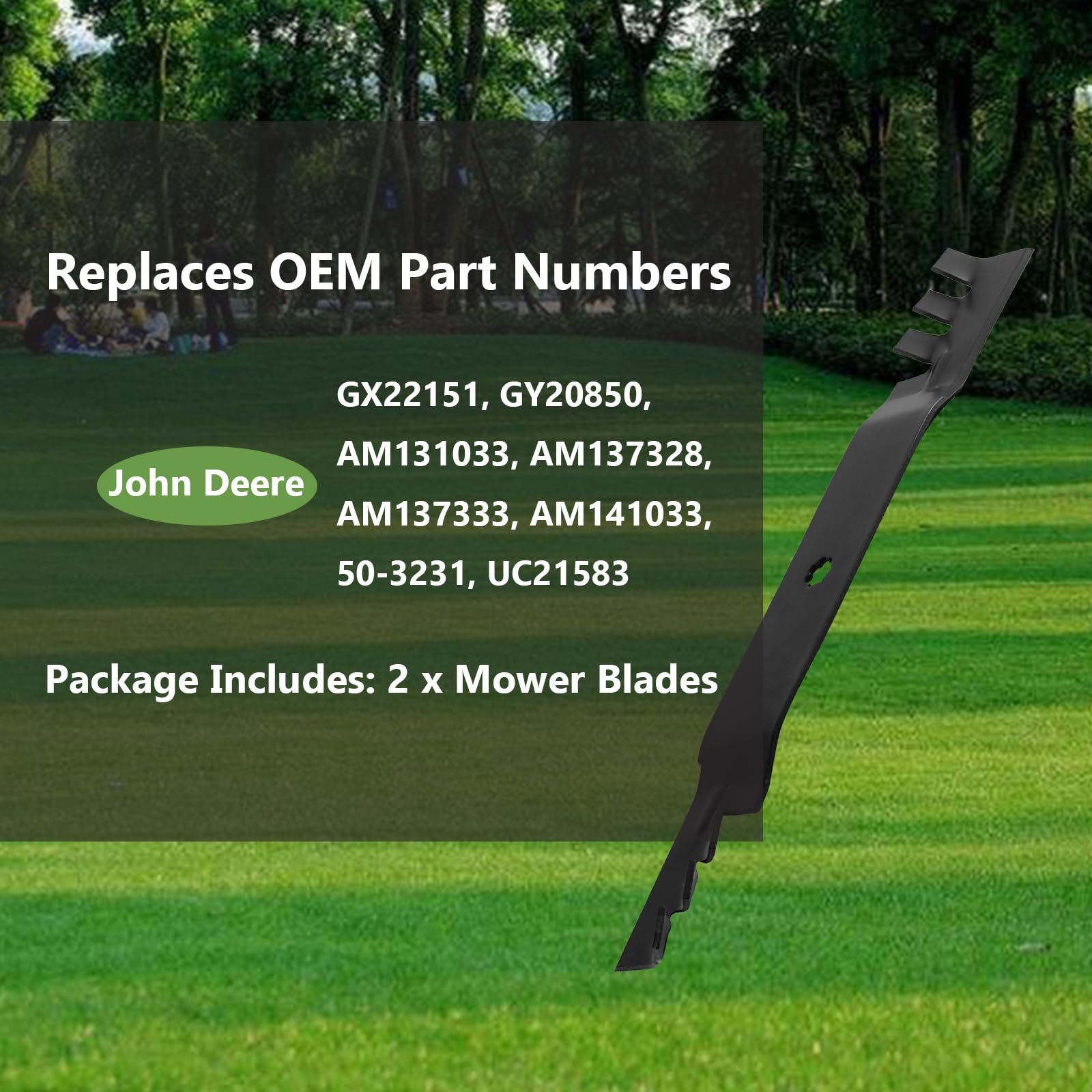 KANXAJJY GX22151 blades two-pack box ready for installation