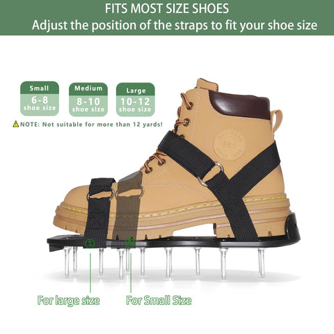 Kaoer aerator shoes with a stable sole for steady walking.