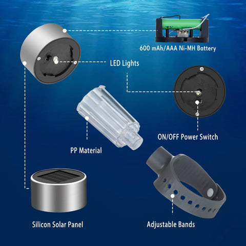 kaoer multi-purpose pool light enhances backyard decor and parties