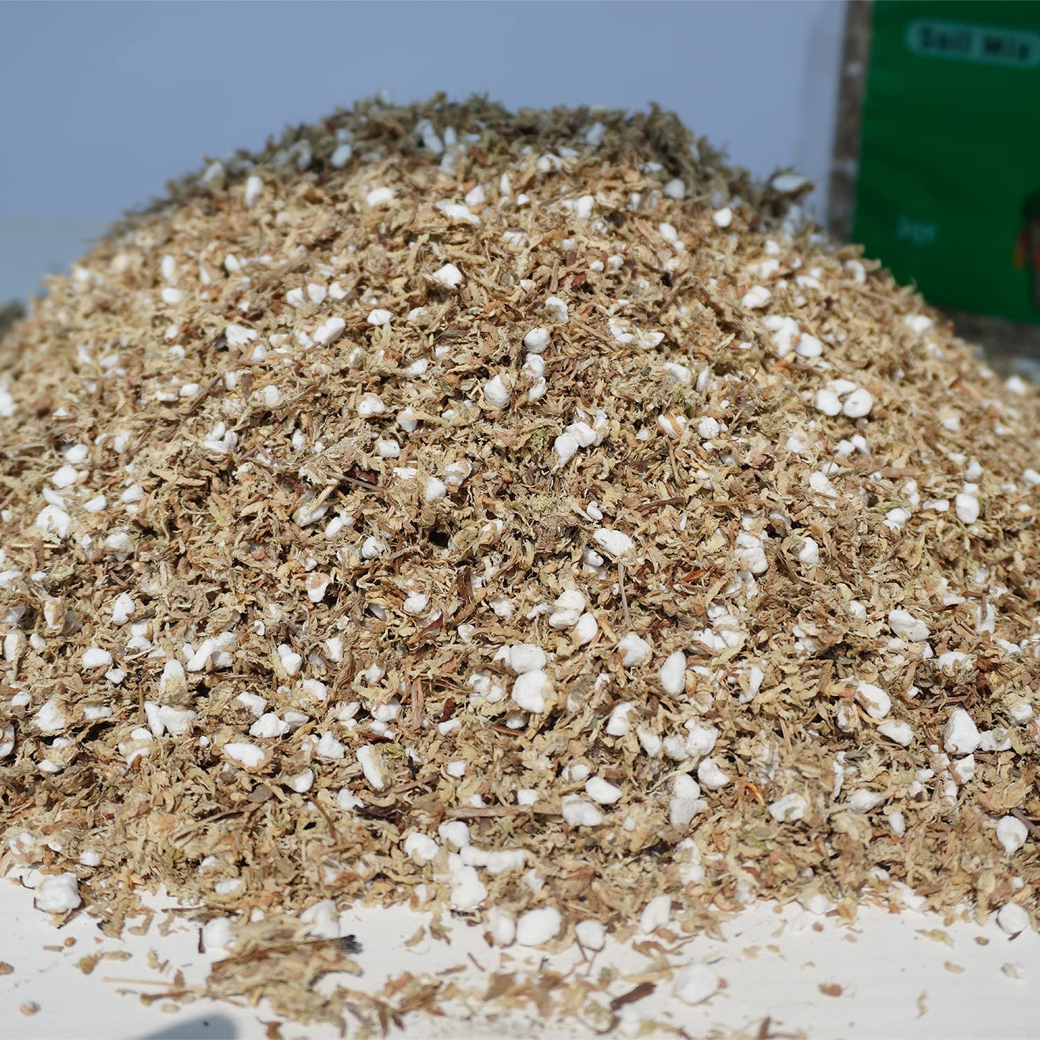 Packaging of Kapecute carnivorous plant soil mix ready for storage
