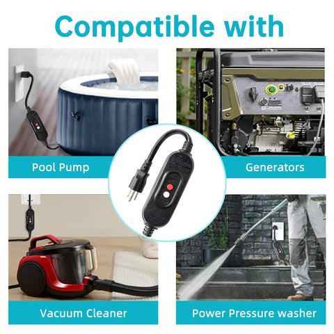 Kaper GFCI plug ETL approved with rigorous quality control