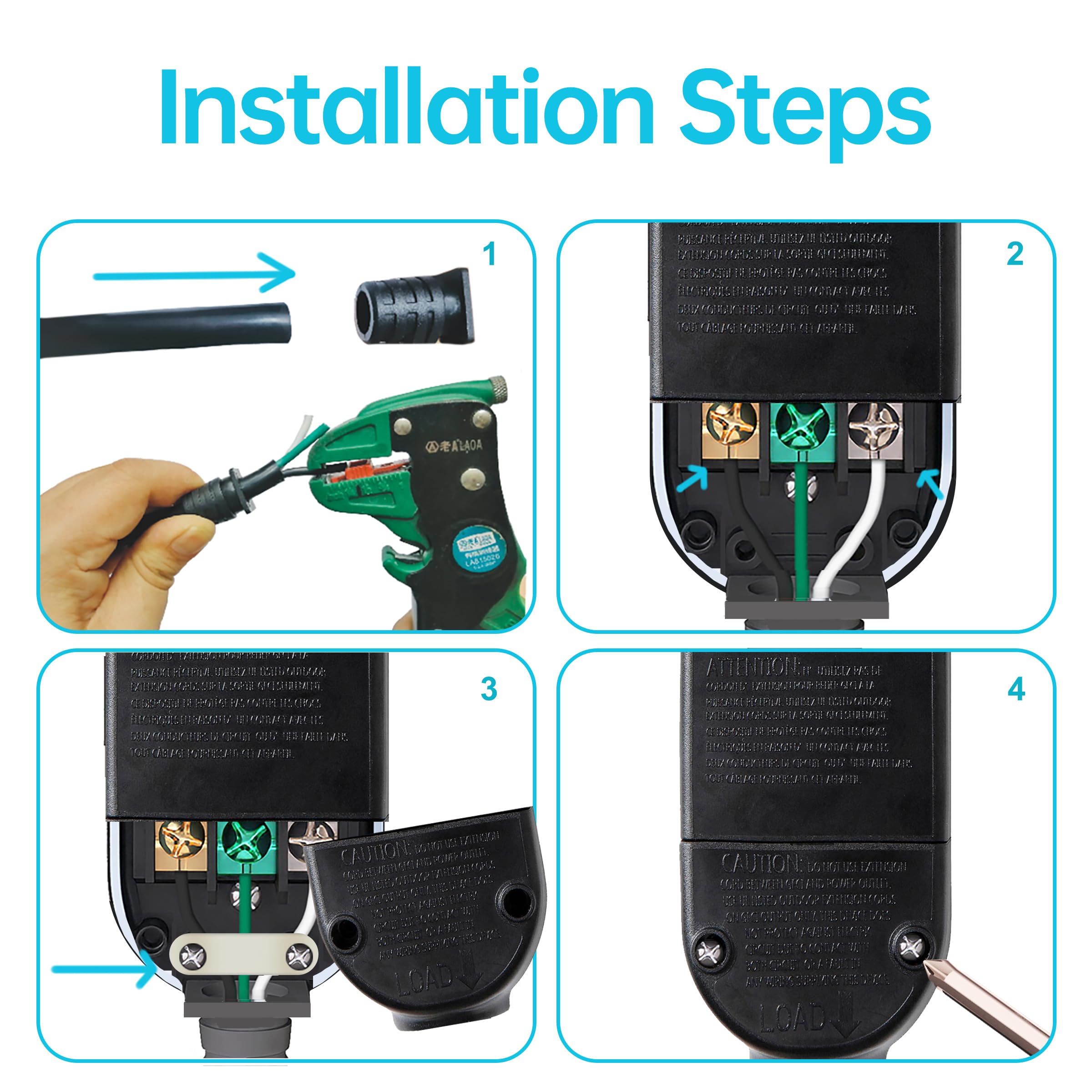 Kaper replacement plug for pressure washers and outdoor tools