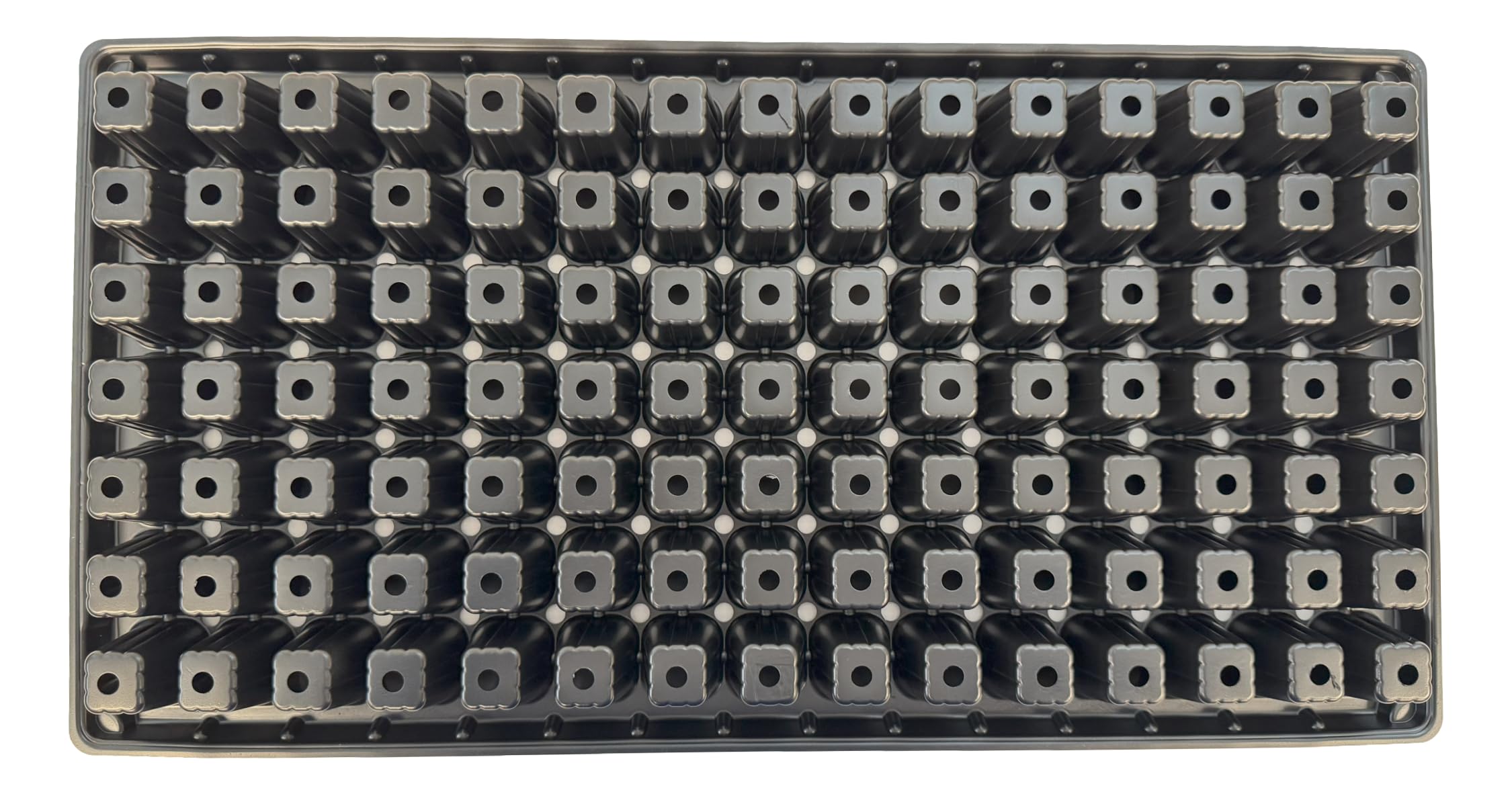 Kapok Candle Co 0.85mm thick plastic tray resists bending for durable propagation