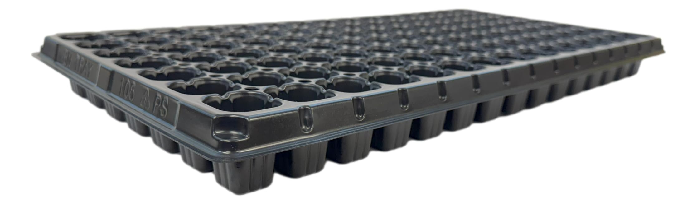 Kapok Candle Co seedling tray shows 1020-tray compatibility for easy integration
