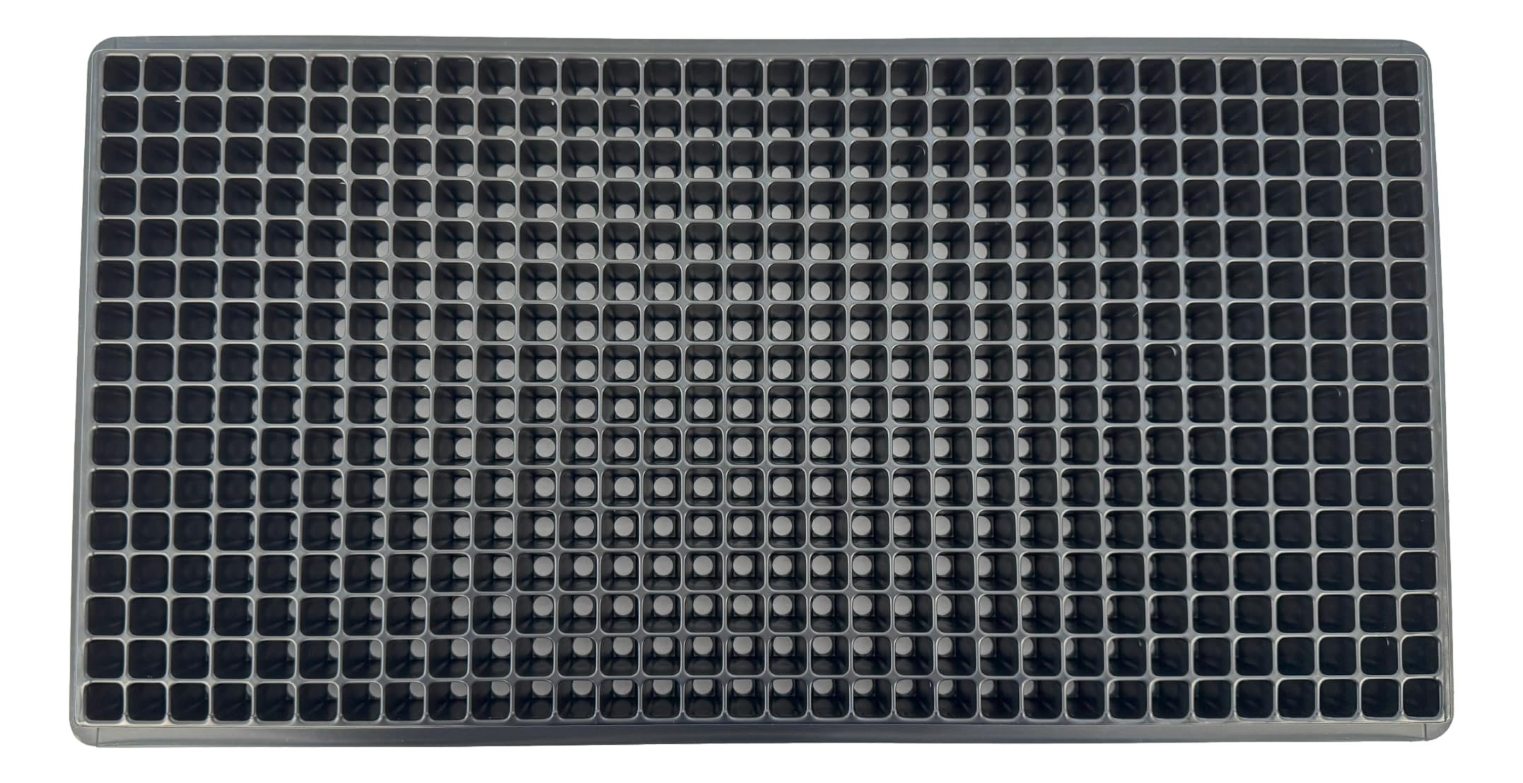 Kapok Candle Co 512-cell tray drainage holes support healthy roots