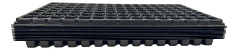 Kapok Candle Co black seedling tray ready for propagation in various environments