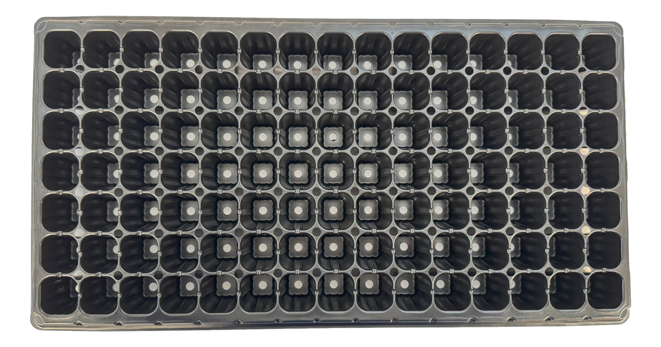 Kapok Candle Co seedling tray features drainage holes to prevent overwatering and root issues