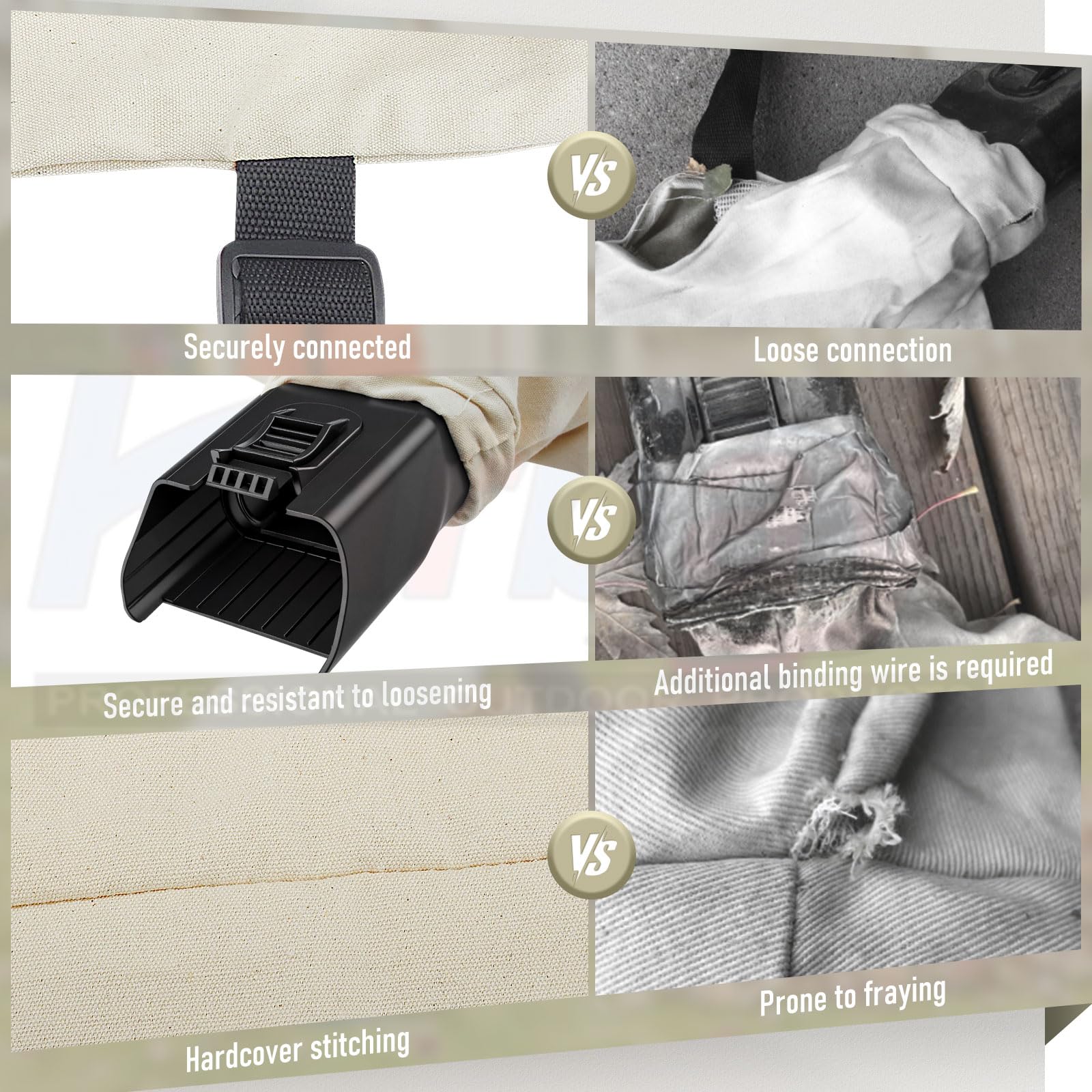 Karbay 127-7040 adjustable nylon shoulder strap enables hands-free use.