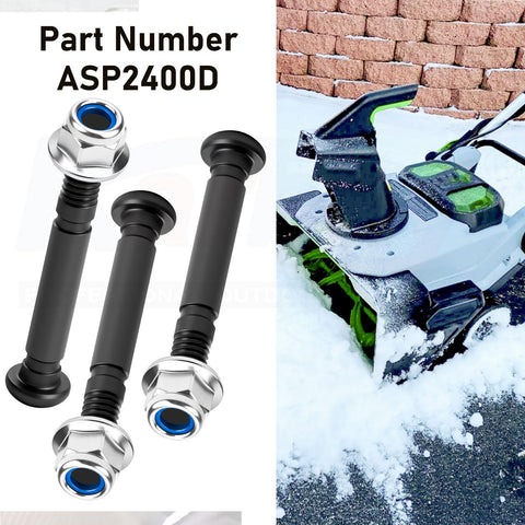 Nylon-insert nuts with Karbay ASP2400D bolts for durable fastening