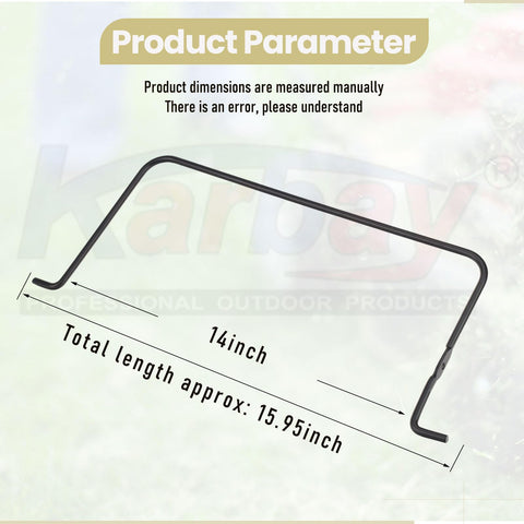 Karbay bail control bar for Craftsman compatibility ensures smooth control during yard work.