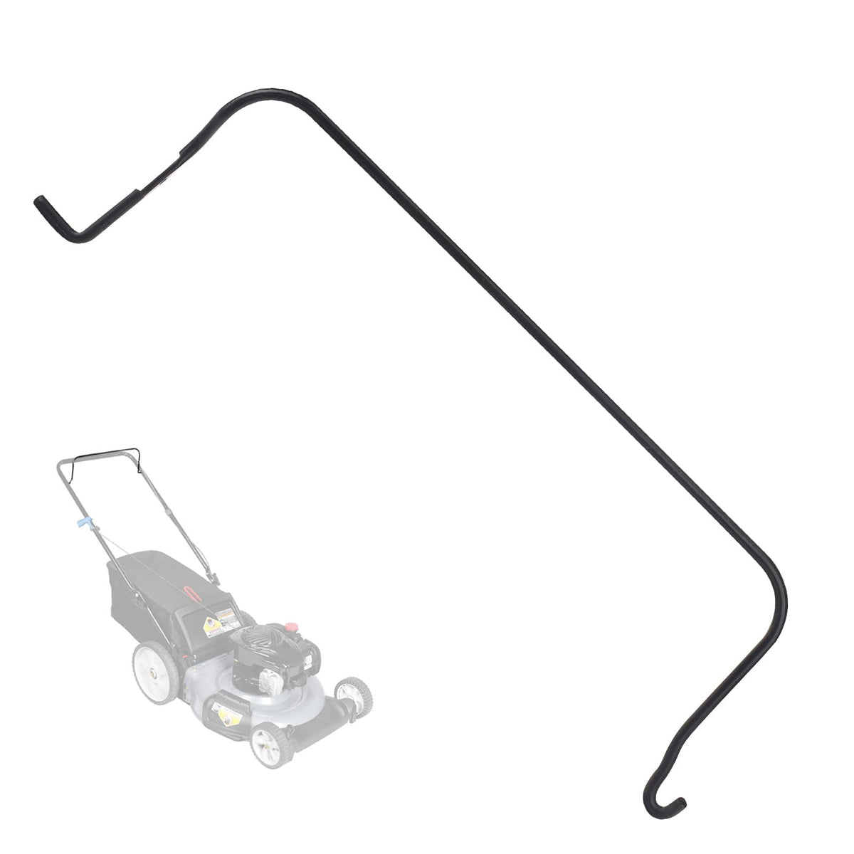 Karbay bail control bar front view for Craftsman lawn mowers with smooth grip