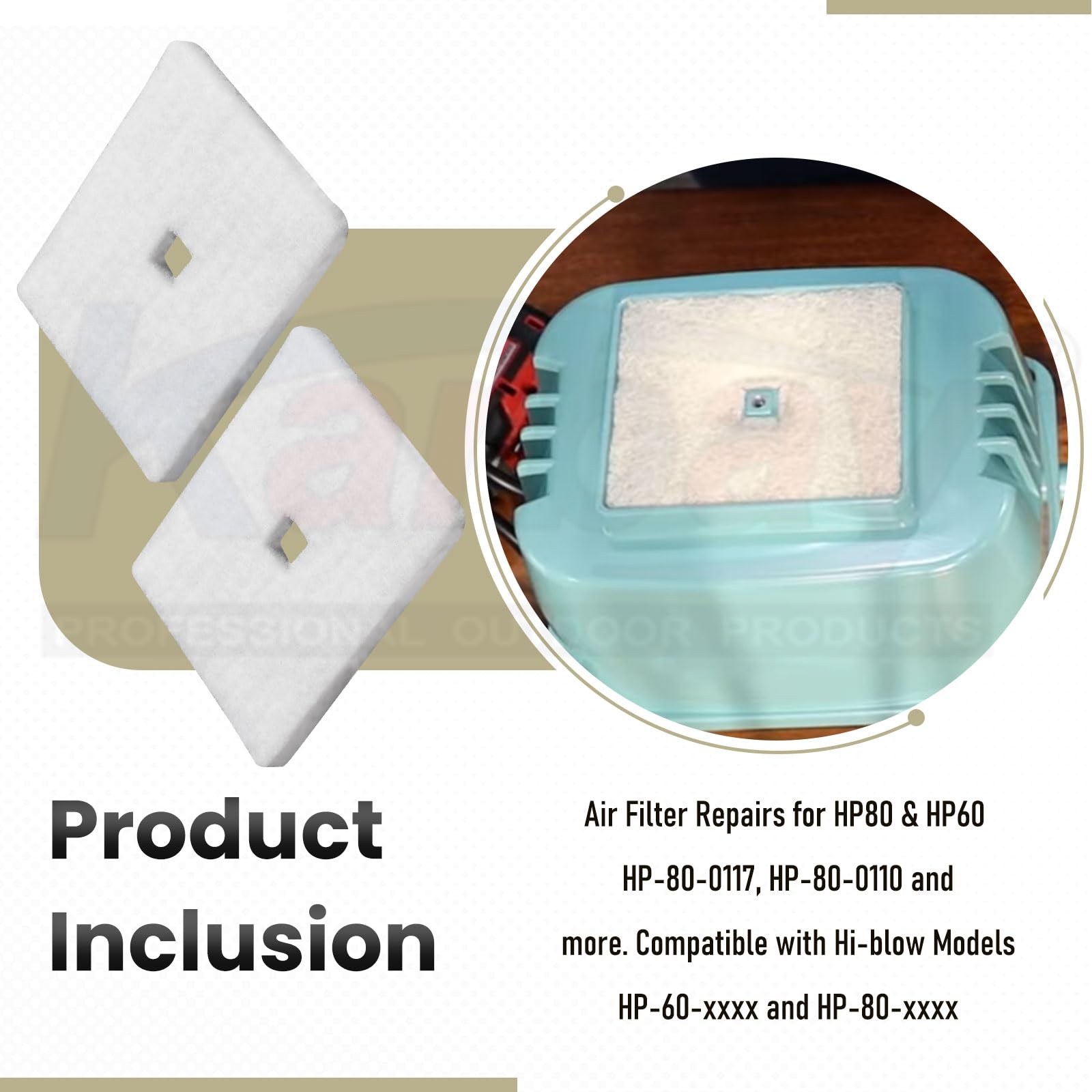 Karbay filter compatibility with HP-80-0117 and HP-80-0110 supports easy model matching.