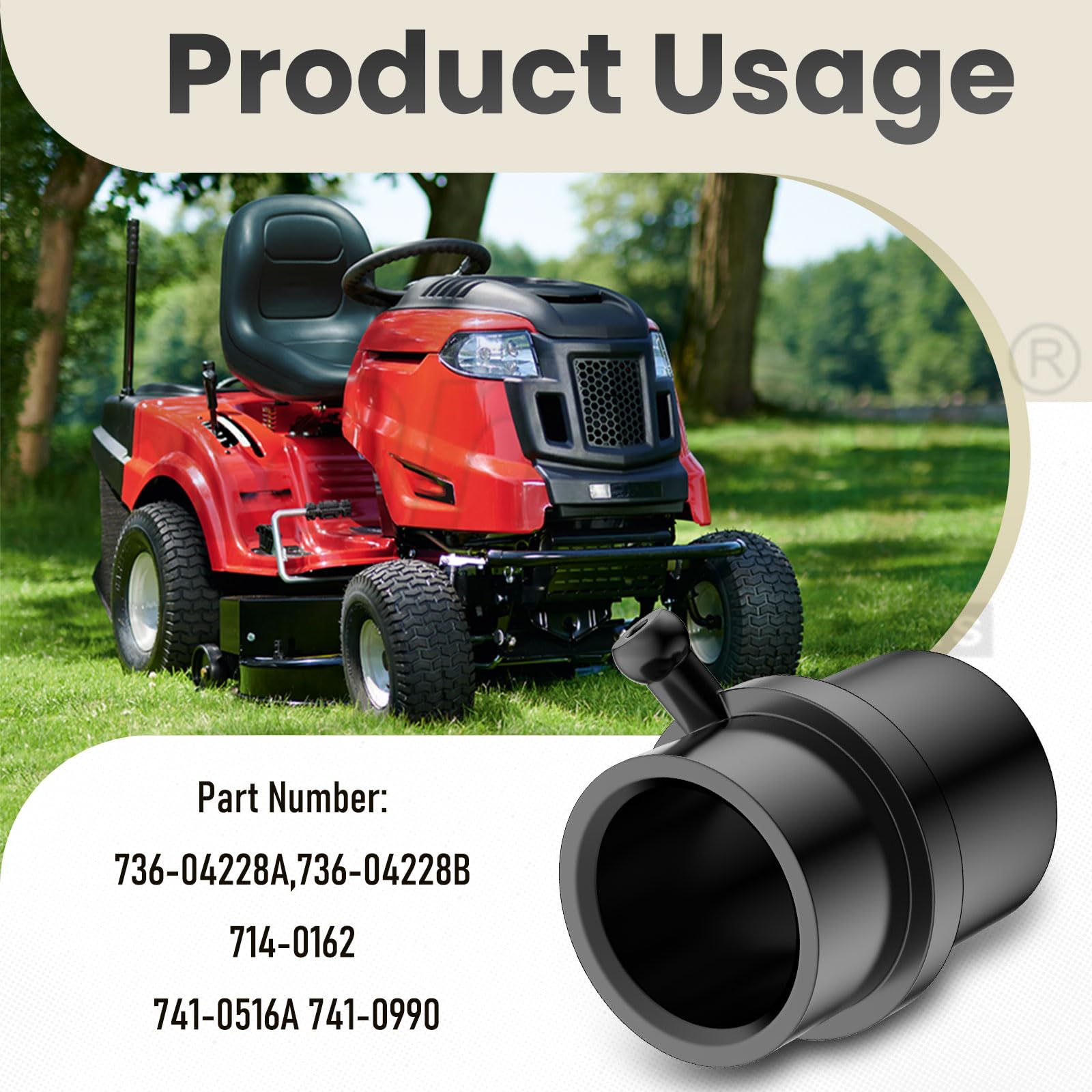 Karbay durable nylon bushing offers low friction wear resistance.