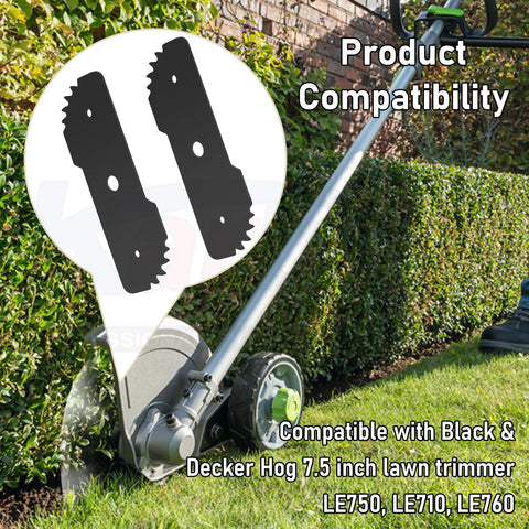 Karbay EB-007 blade features a 1/2 inch center hole for secure mounting.