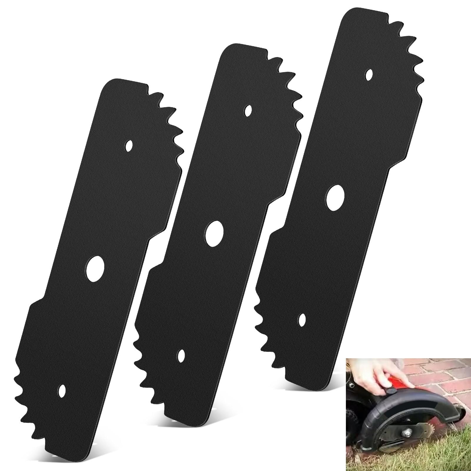 Karbay 7-1/2in replacement blades simplify edging and field cleanup.