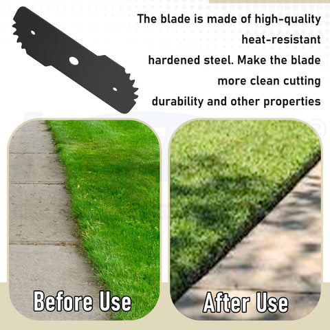 Karbay replacement blades provide reliable performance for landscaping tasks.