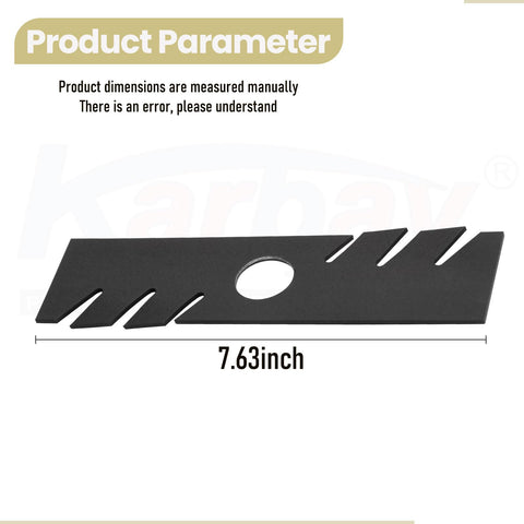 Karbay edger blade compatible with Echo for reliable edging