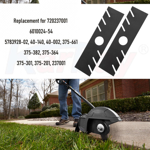 Karbay edger blade compatible with RedMax for robust edging