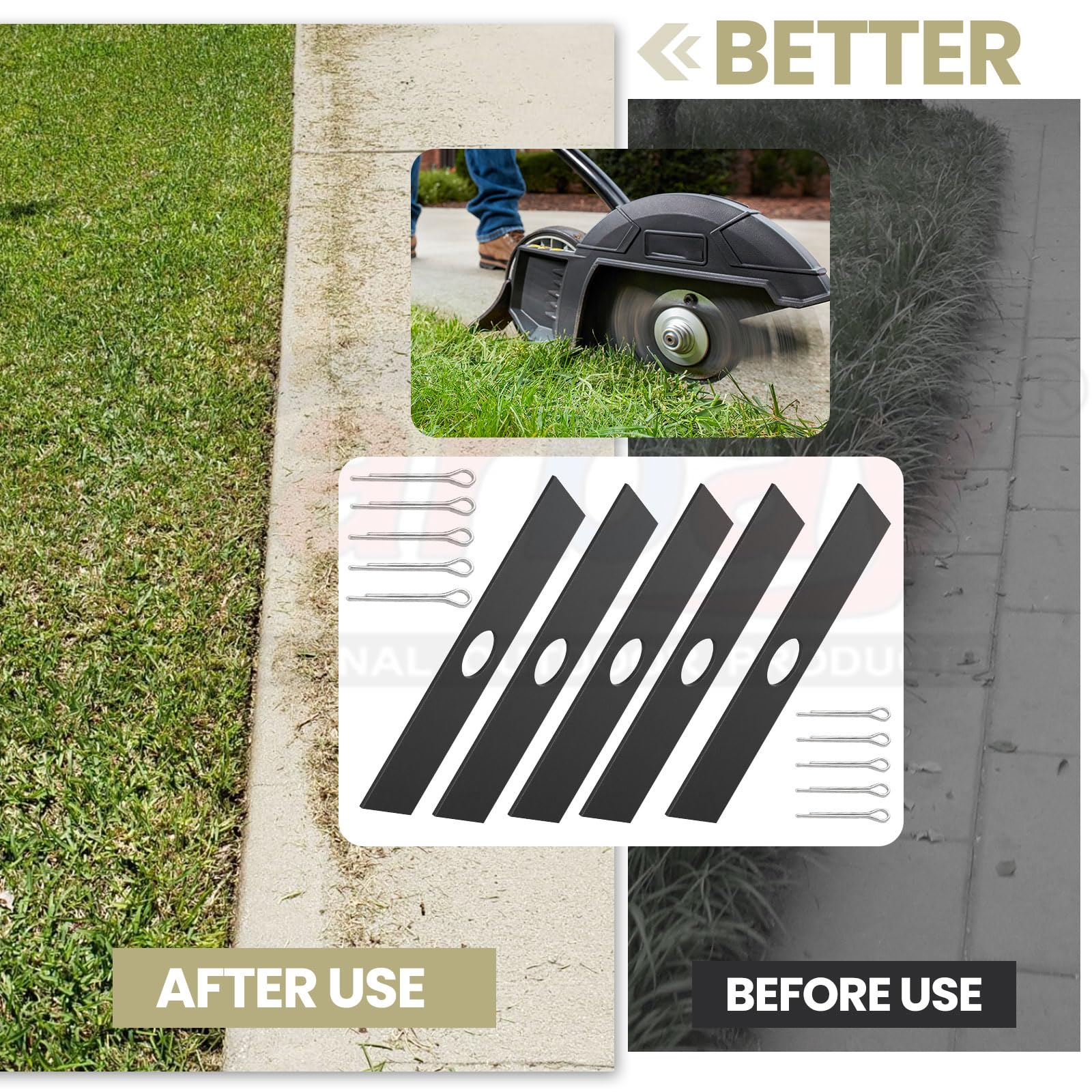 Karbay edger blades compatible with Stihl FC72-110 models