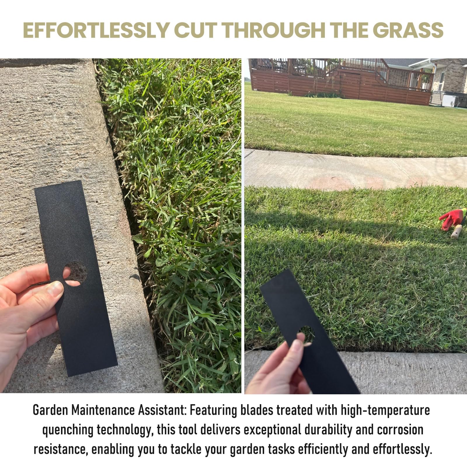 Karbay 8 inch blades deliver clean, consistent edges