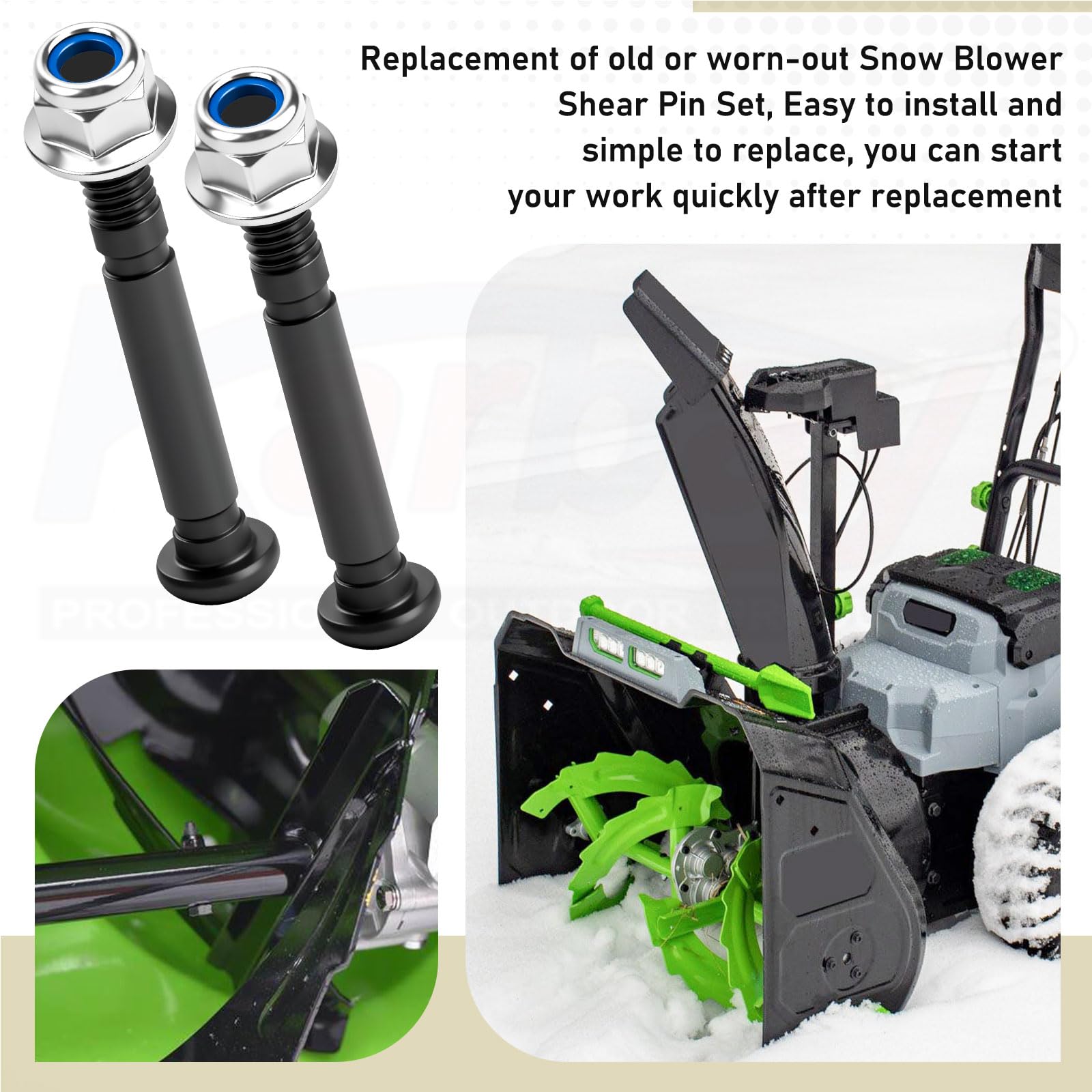 Compatibility highlight: Karbay part fits EGO 24-inch self-propelled 2-stage snow blower