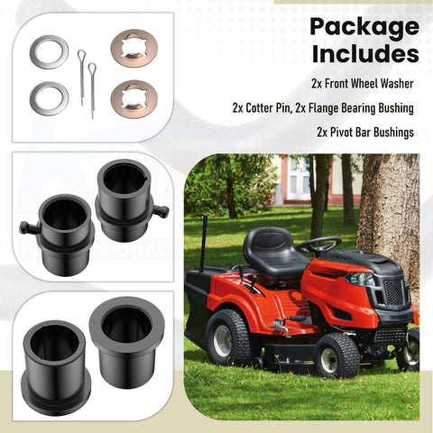 Karbay flange bearing bushing kit reduces play for steadier steering.