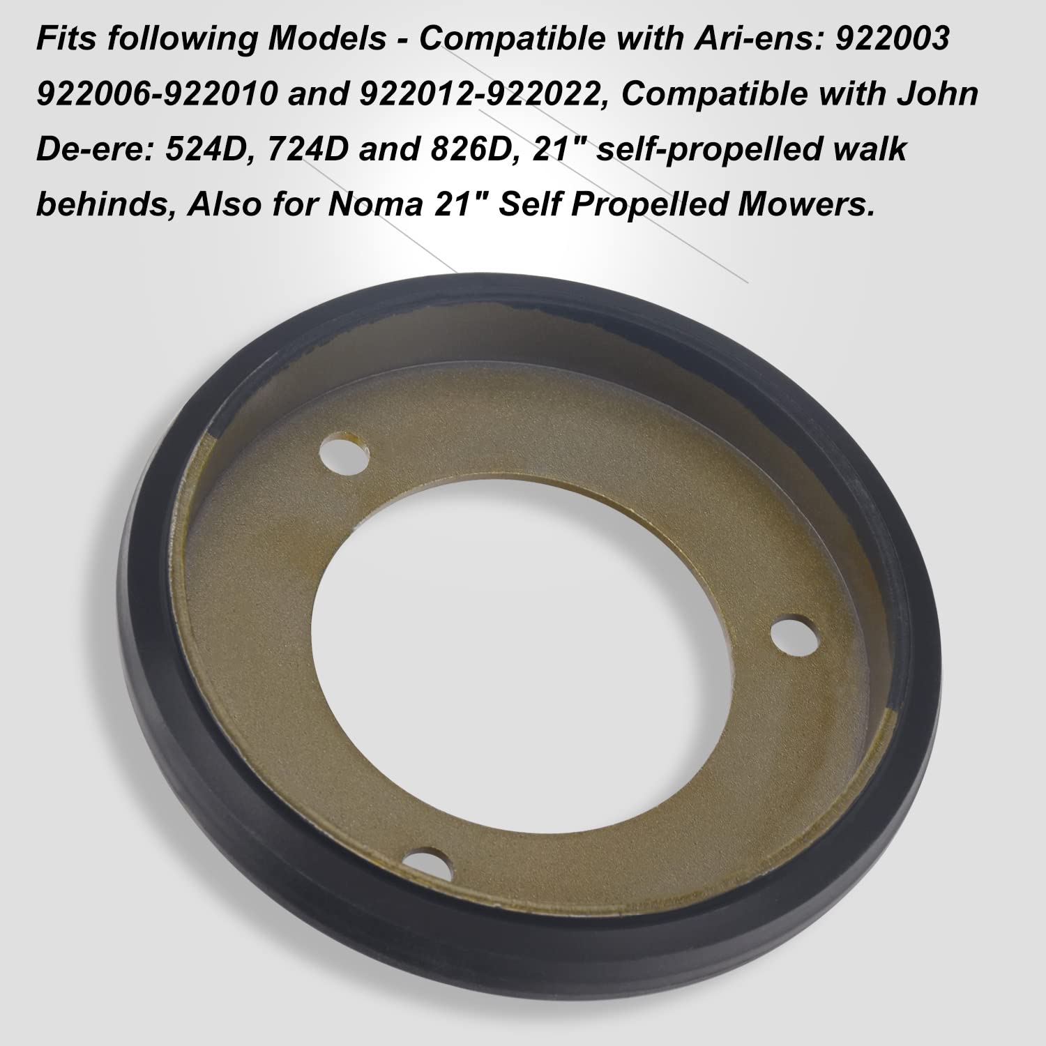 Karbay friction wheel disc for 21-inch walk-behind snow blowers