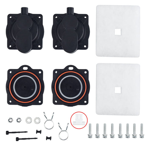 Karbay HP60/80 rebuild kit front view for Hiblow compatibility and easy DIY maintenance.