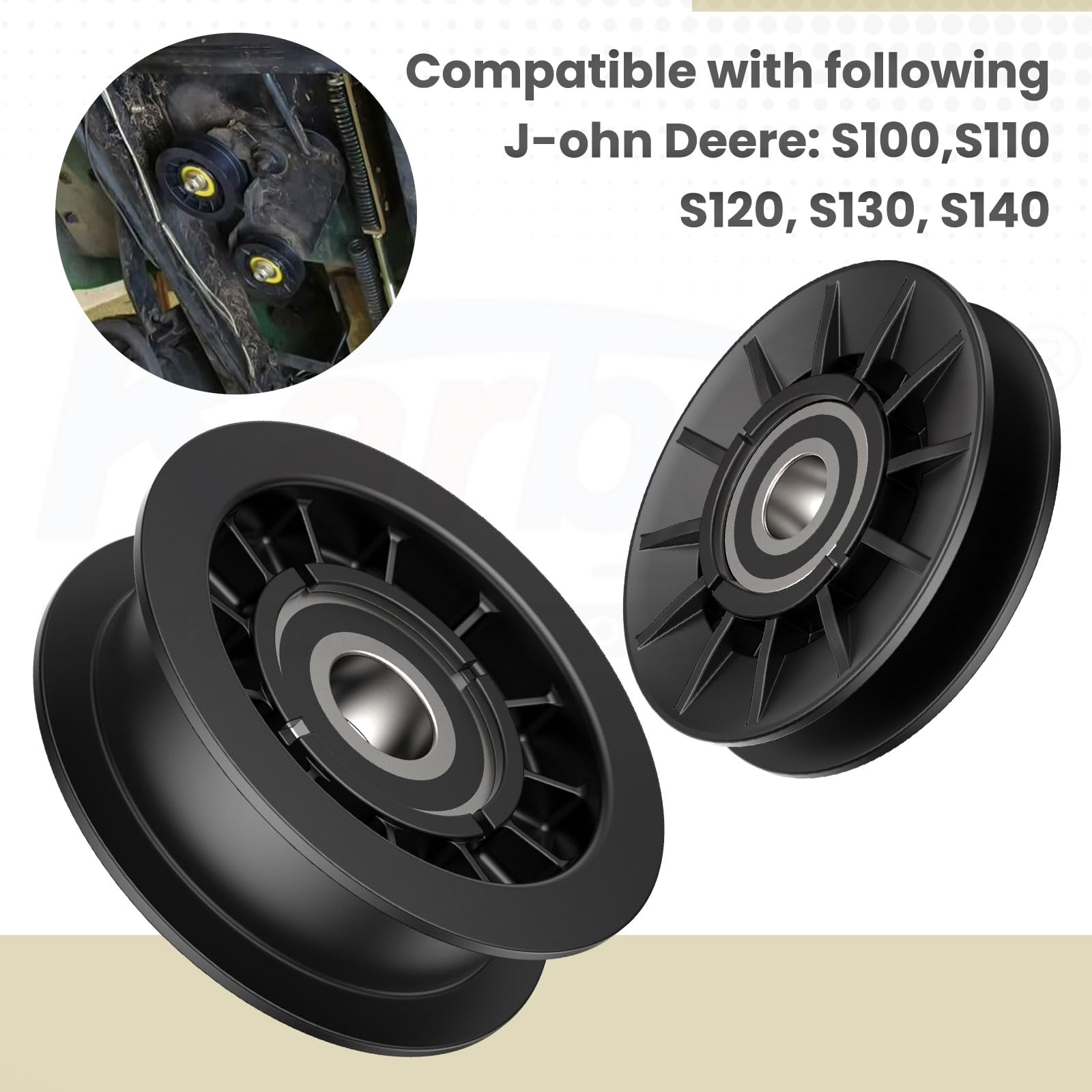 Karbay John Deere mower deck compatibility overview image
