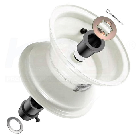 Karbay pivot bar bushings facilitate easy installation and longer front-axle life.