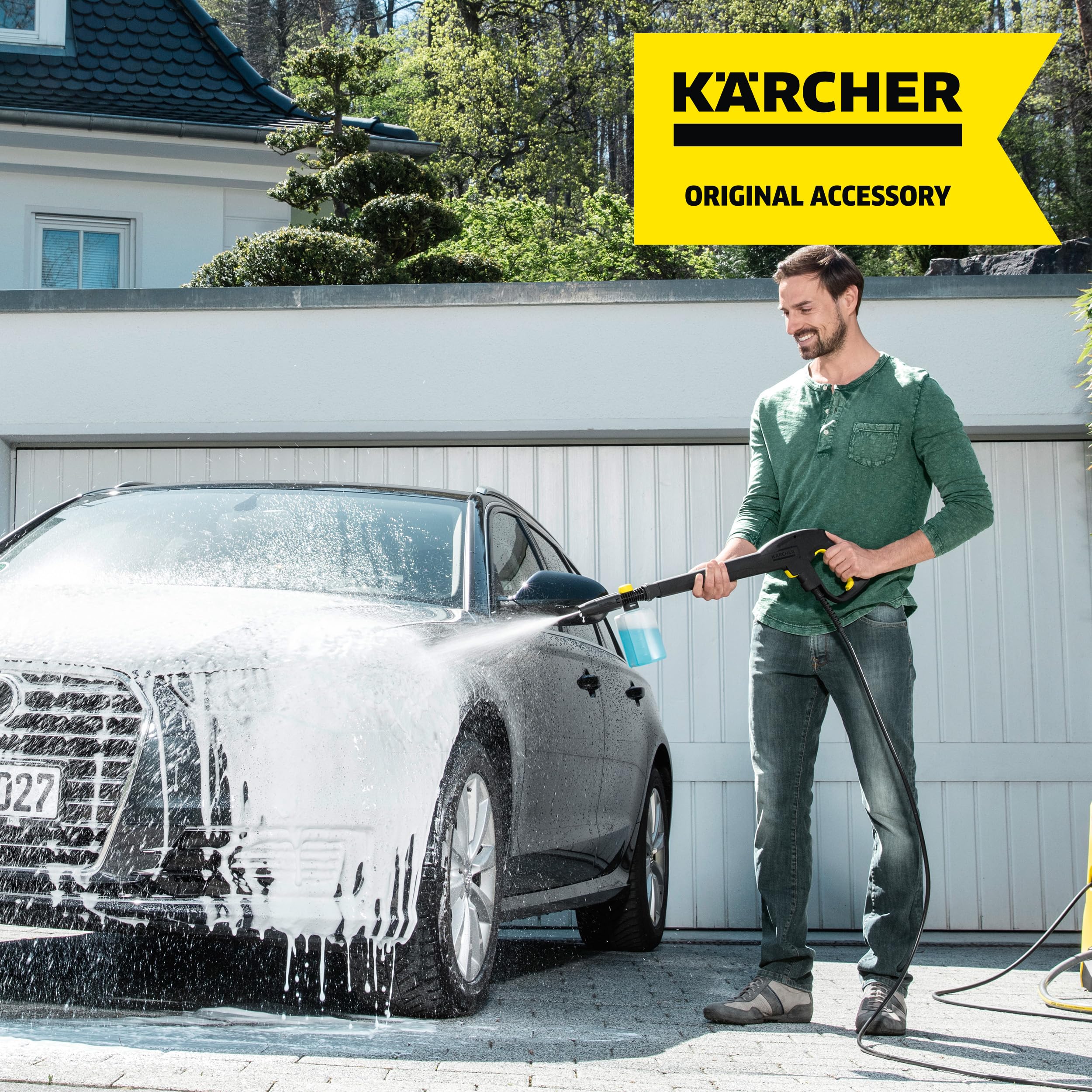 Kärcher FJ6 adjustable spray level for tailored foam