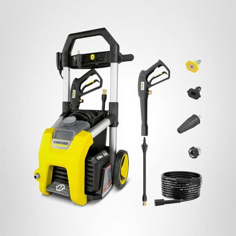 Kärcher K1700 in-use on patios and driveways demonstrates versatility.