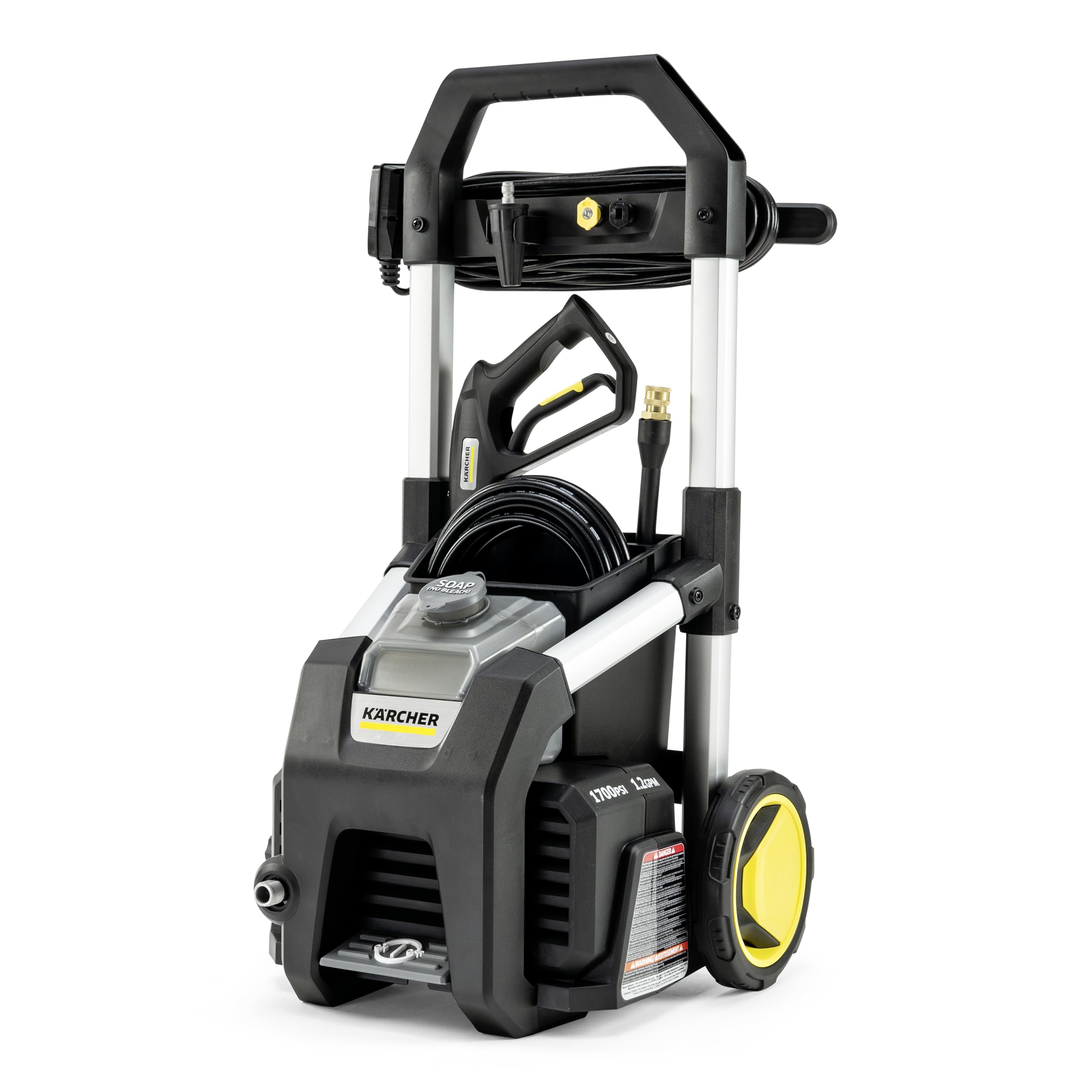 Kärcher K1700B front view shows portable cleaning power for home projects