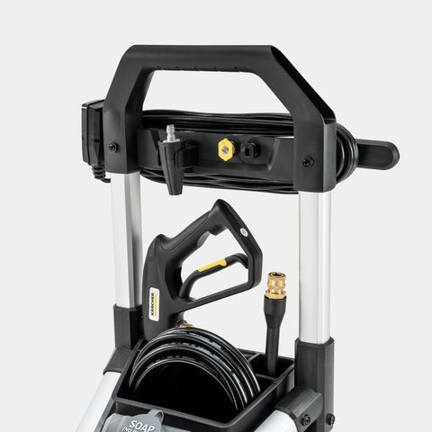 Kärcher K1700B storage compartment keeps accessories organized after use