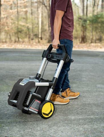 Kärcher K1700B wheels and handle illustrate effortless transport