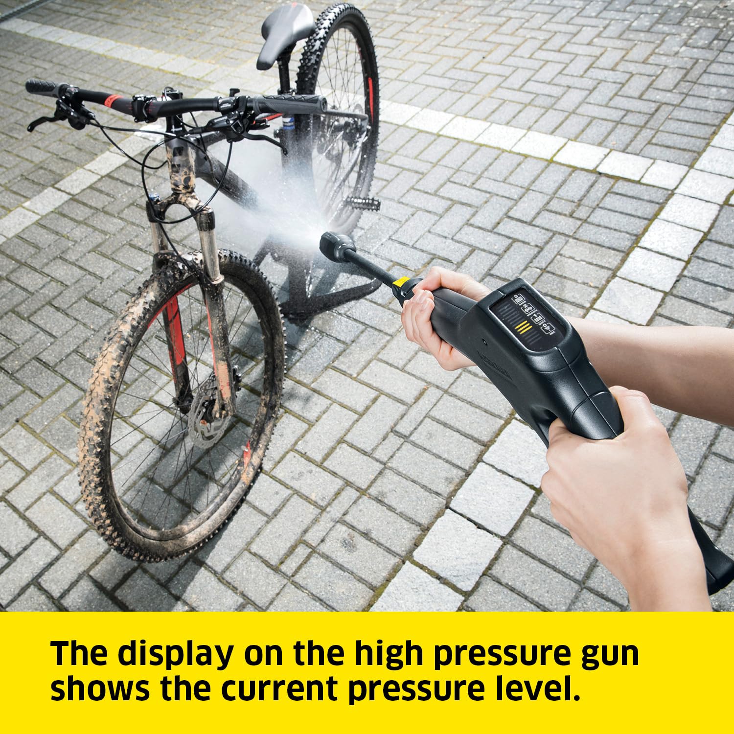 Kärcher 26-foot high‑pressure hose for long reach and flexible cleaning