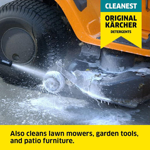 Karcher made-in-USA label emphasizing domestic production quality
