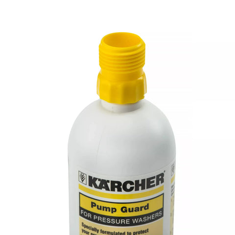 Pour-and-use Pump Guard ready to lubricate pump components