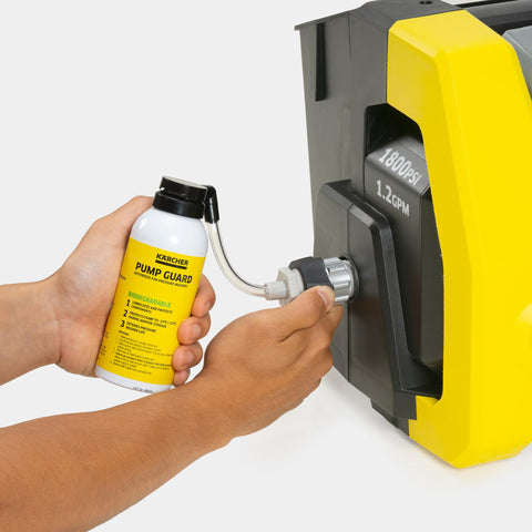Kärcher Pump Guard reduces rust and corrosion on pump components