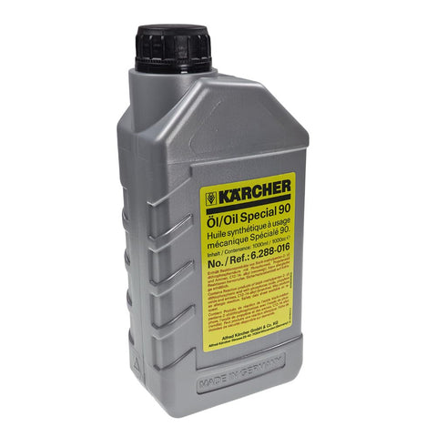Karcher 1L bottle cap close-up implies secure storage and spill prevention