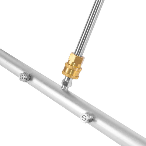 Kärcher undercarriage cleaner kit extension wands ready for tight gaps